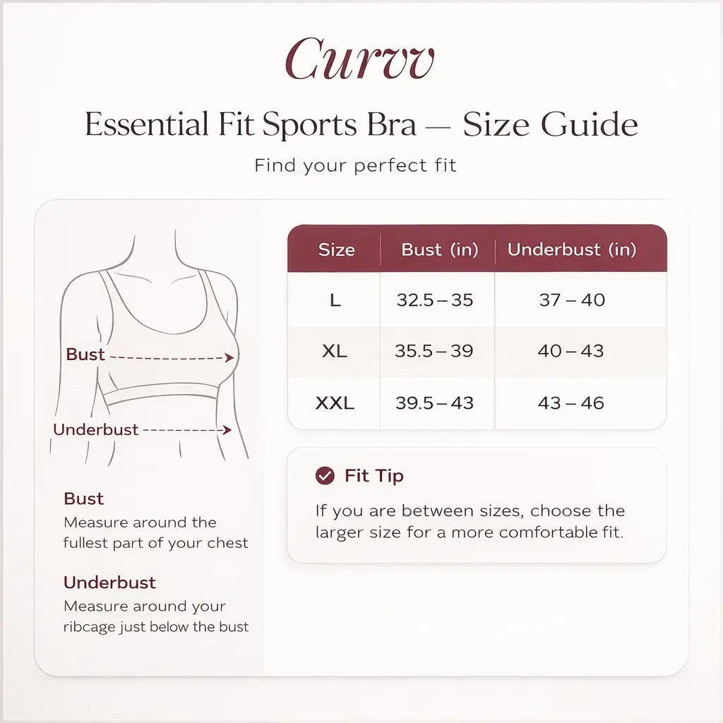 Essential Fit Sports Bra