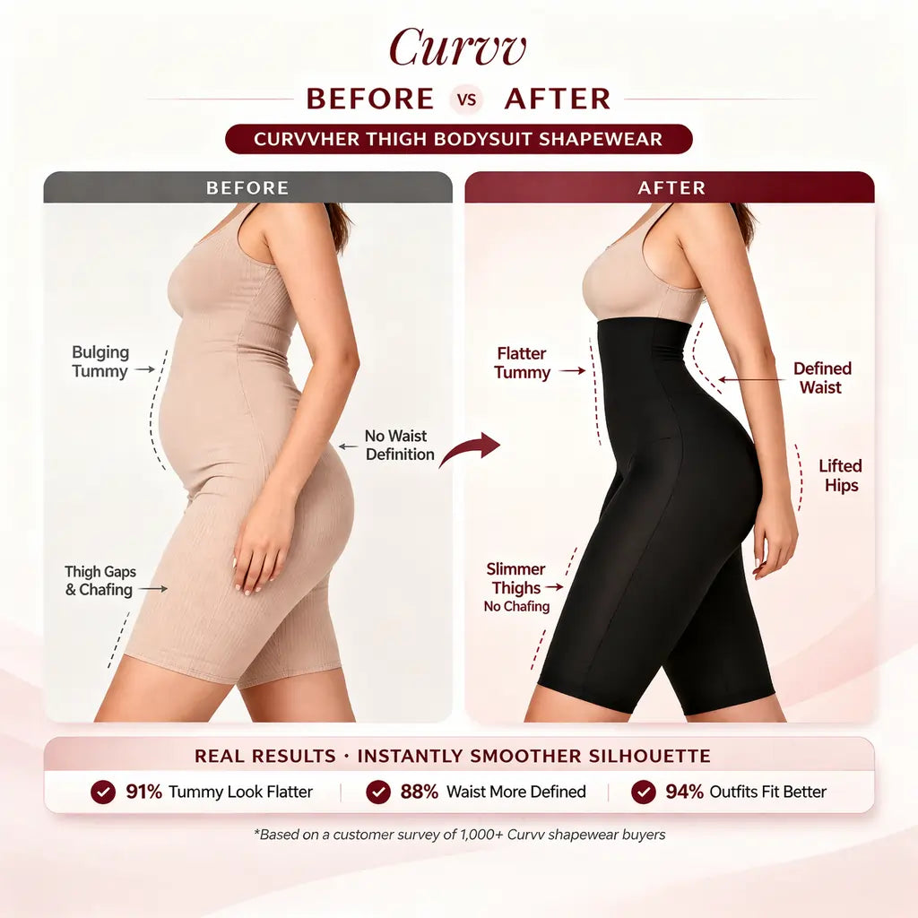 CurvvHer Thigh Bodysuit Shapewear
